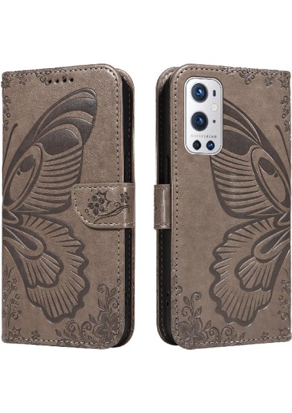Oneplus 9 Pro Için Flip Case Yüksek Kalite Deri Ayrılabilir El Kayışı (Yurt Dışından)