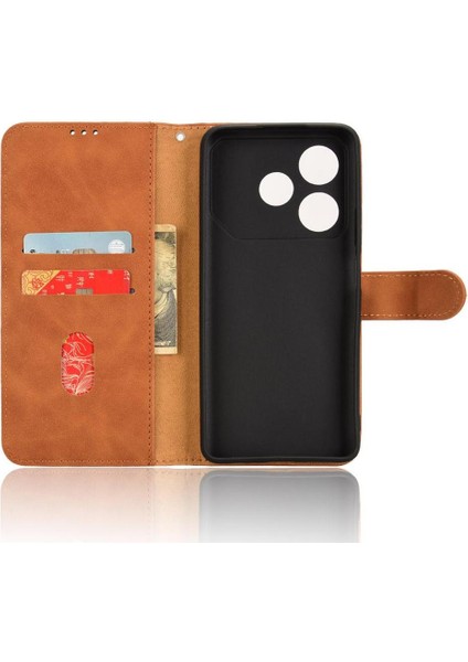 Tecno Pova 6 Neo Pu Deri Yan Toka Cüzdan Kart Yuvaları Için Flip Case (Yurt Dışından) fırsatları