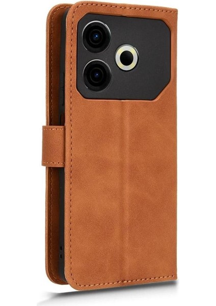 Tecno Pova 6 Neo Pu Deri Yan Toka Cüzdan Kart Yuvaları Için Flip Case (Yurt Dışından) indirimleri