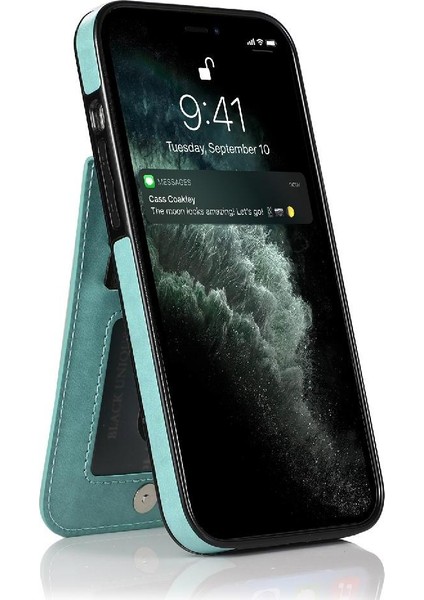 IPhone 11 Kart Tutucu Premium Deri Çanta Cüzdan Toka ile Uyumlu (Yurt Dışından) fiyatları