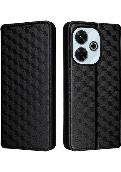 Xiaomi Redmi Için Kılıf 13 4g Manyetik Kapatma Pu Deri Kart Yuvaları Tutucu (Yurt Dışından) indirimleri