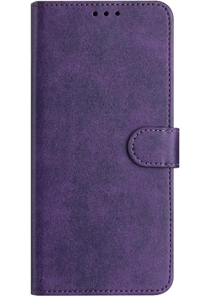 IPhone 6 Için Flip Case Artı/6s Artı Toka Pu Deri Saf Renk ile (Yurt Dışından)