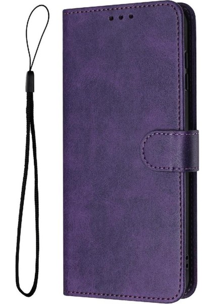 IPhone 6 Için Flip Case Artı/6s Artı Toka Pu Deri Saf Renk ile (Yurt Dışından)