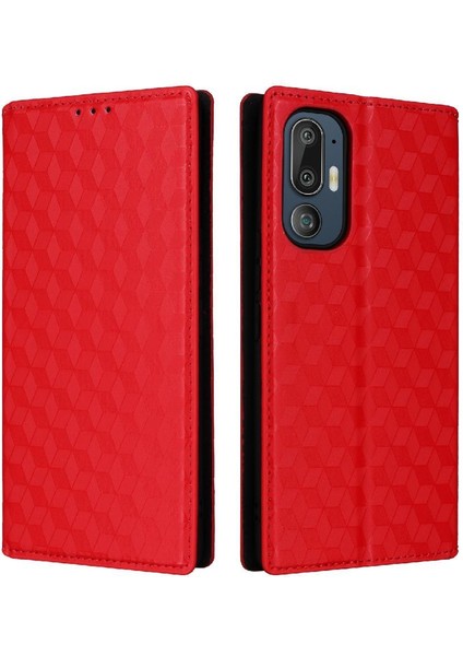 Htc U24 Pro 5g Manyetik Kapatma Cüzdan Pu Deri 3D Desen (Yurt Dışından)