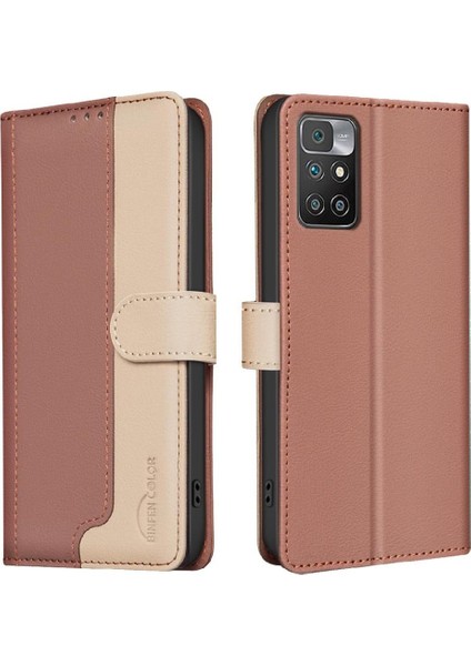 Xiaomi Redmi 10 2022 Için Kickstand Flip Case Folio Darbeye Tpu (Yurt Dışından)