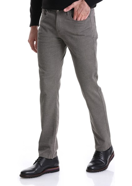 Vizon Regular Fit Düz 5 Cep Pamuklu Kot Pantolon