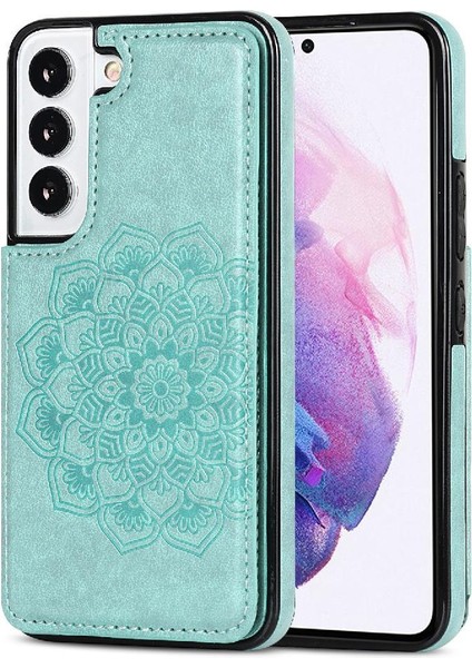 Samsung Galaxy S23 Çift Düğmeler Için Kart Tutucu Kılıf ile Cüzdan Pu Çevirin (Yurt Dışından) fiyatları