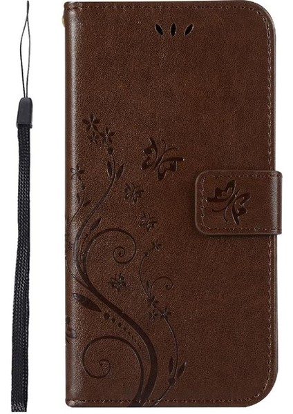 IPhone Xs Max Manyetik Kapatma Kickstand Pu Deri Bilek Için Filp Durumda (Yurt Dışından)