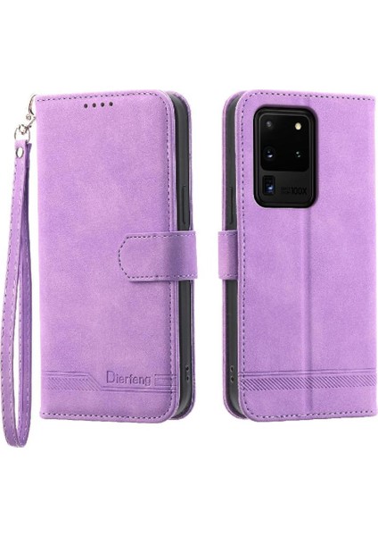 Samsung Galaxy S20 Ultra Nakit Cep Bileklik Premium Kart Için Flip Case (Yurt Dışından)