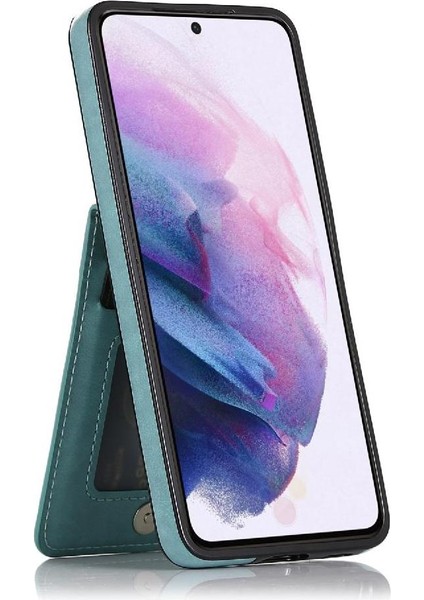 Kredi Kartı Toka ile Samsung Galaxy S21 Premium Deri ile Uyumlu (Yurt Dışından) fiyatları