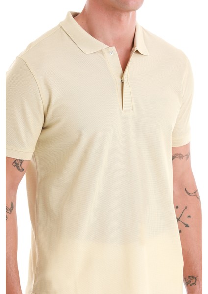 Vizon Regular Fit Düz Merserize Polo Yaka 100% Pamuk Tişört fırsatları