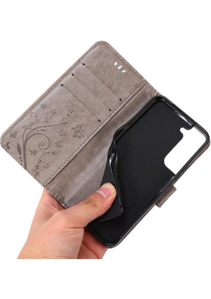 Samsung Galaxy S22 5g Kickstand Kart Tutucu Manyetik Kapatma Için Filp Durumda (Yurt Dışından) fiyatları