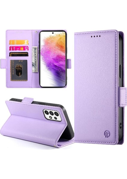 Mays Boutique Samsung Galaxy A73 5g Kart Yuvaları Için Flip Case Günlük Kullanım Cüzdan Iş (Yurt Dışından)