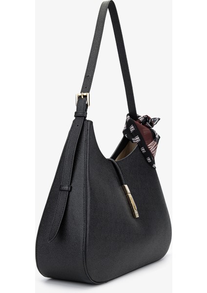 Samty Kadın Siyah Hakiki Deri Omuz Çanta 301 3011 Bn Canta Y24 fiyatları