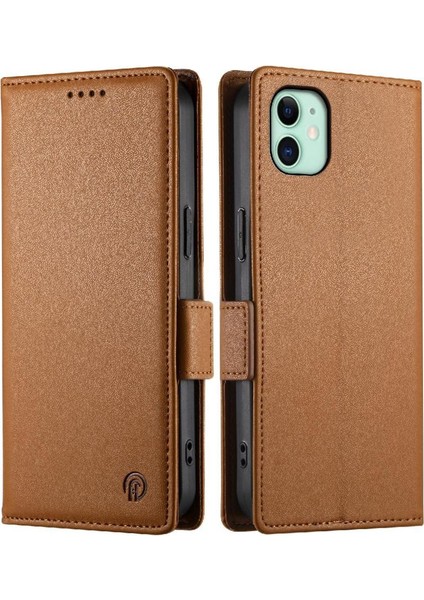 IPhone 11 Iş Cüzdan Günlük Kullanım Için Flip Case Kart Yuvaları Flip (Yurt Dışından)