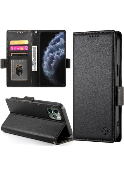 IPhone 11 Için Flip Case Pro Flip Cüzdan Günlük Kullanım Kart Yuvaları Iş (Yurt Dışından)