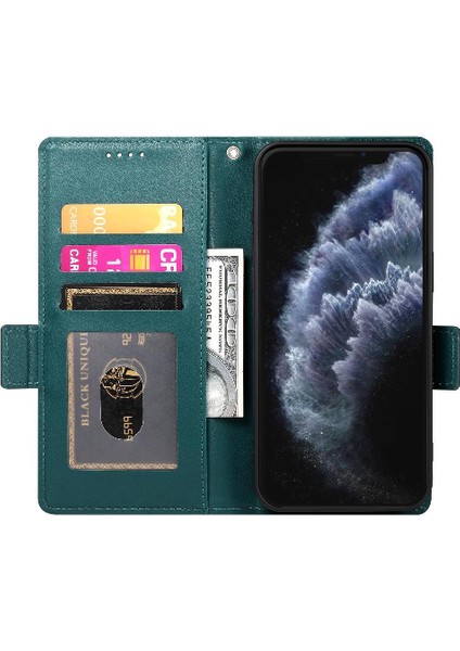 IPhone 11 Için Flip Case Pro Flip Cüzdan Günlük Kullanım Kart Yuvaları Iş (Yurt Dışından)