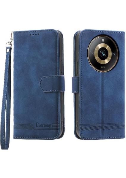 Realme 11 Pro Nakit Cep Manyetik Kapatma Premium Kart Için Flip Case (Yurt Dışından)