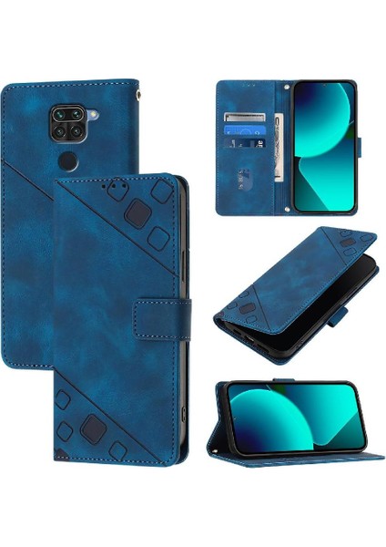 Xiaomi Redmi 10X 4g Kart Tutucu Cüzdan Kapak Çevirin Manyetik Deri (Yurt Dışından)