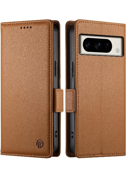Google Piksel 8 Pro Kart Yuvaları Için Flip Case Cüzdan Günlük Kullanım Iş Çevirme (Yurt Dışından)