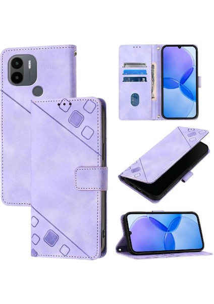 Xiaomi Poco C51 4g Için Kılıf Cüzdan Kapak Çevirin Kart Tutucu Manyetik Deri (Yurt Dışından)