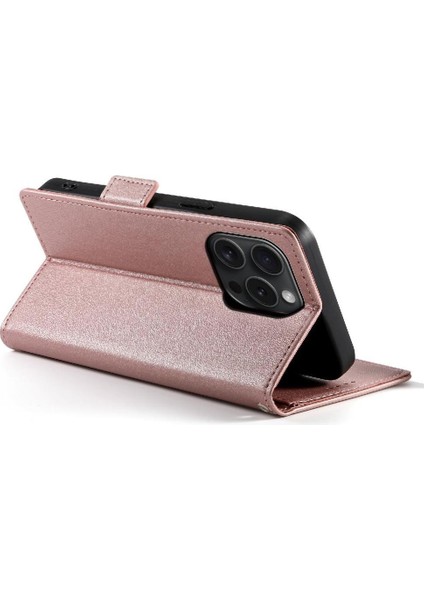 IPhone 15 Için Flip Case Pro Kart Yuvaları Iş Günlük Kullanım Cüzdan Flip (Yurt Dışından)