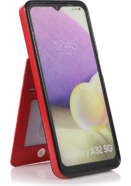 Kredi Kartı Cüzdanı Manyetik ile Samsung Galaxy A32 5g ile Uyumlu (Yurt Dışından) indirimleri