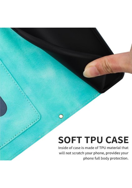 IPhone 16 Için Cüzdan Durumda Pro Manyetik Kapatma Kickstand Pu Deri Kart (Yurt Dışından)