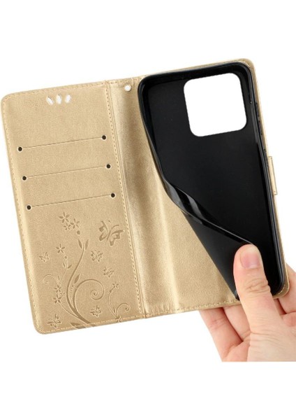 Xiaomi Redmi Not Için Filp Durumda 13 Pro 4g Kickstand Kart Tutucu Bilek Pu (Yurt Dışından) modelleri