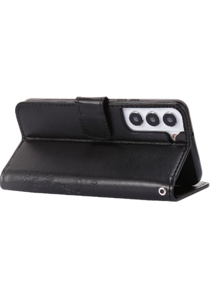 Samsung Galaxy S22 5g Kickstand Kart Tutucu Manyetik Kapatma Için Filp Durumda (Yurt Dışından) indirimleri