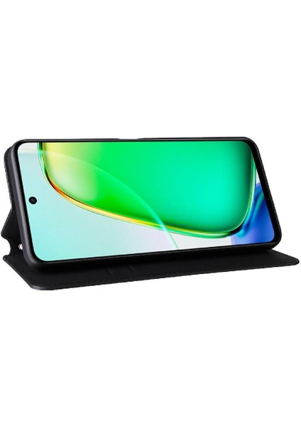 Vivo Y28 4g 3D Desen Kart Yuvaları Tutucu Manyetik Kapatma Için Flip Case (Yurt Dışından) modelleri
