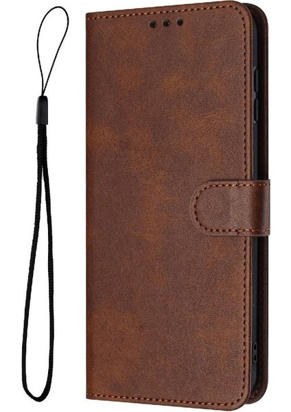 Toka ile IPhone 14 Pro Max Kickstand Için Flip Case Pu Deri ile (Yurt Dışından)