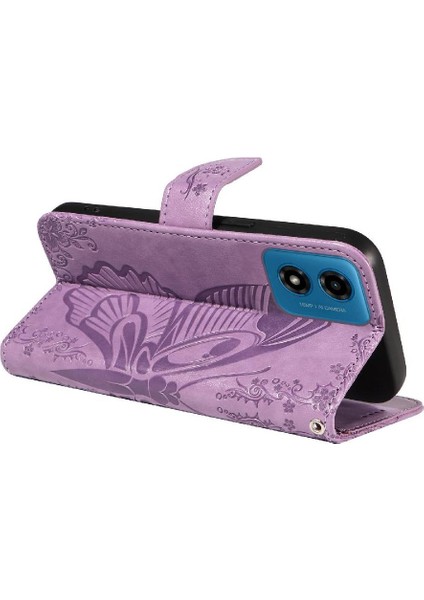 Motorola Moto G04/G24 Için Kredi Kartı Yuvası Ayrılabilir El ile Flip Case (Yurt Dışından) fırsatları