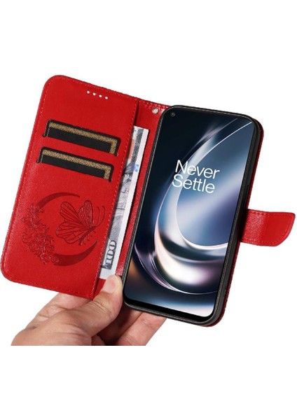 Kredi Kartı Yuvası Ayrılabilir El ile Oneplus Nord Ce2 Lite Için Flip Case (Yurt Dışından) fırsatları