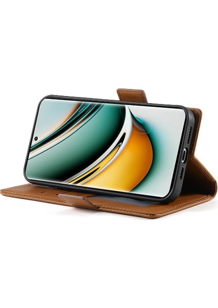 Realme 11 Pro Flip Kartvizit Yuvaları Cüzdan Günlük Kullanım Için Flip Case (Yurt Dışından)