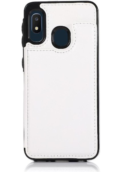 Cüzdan Kılıf Samsung Galaxy A20E / A10E Pu Deri Çift Manyetik (Yurt Dışından) fiyatları