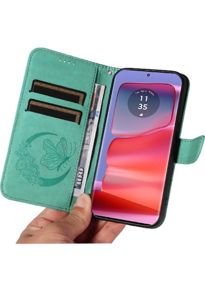 Motorola Kenar 50 Pro 5g Yüksek Kalite Deri Kredi ile Flip Case (Yurt Dışından) modelleri