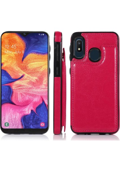 Cüzdan Kılıf Samsung Galaxy A20E / A10E Pu Deri Çift Manyetik (Yurt Dışından) indirimleri