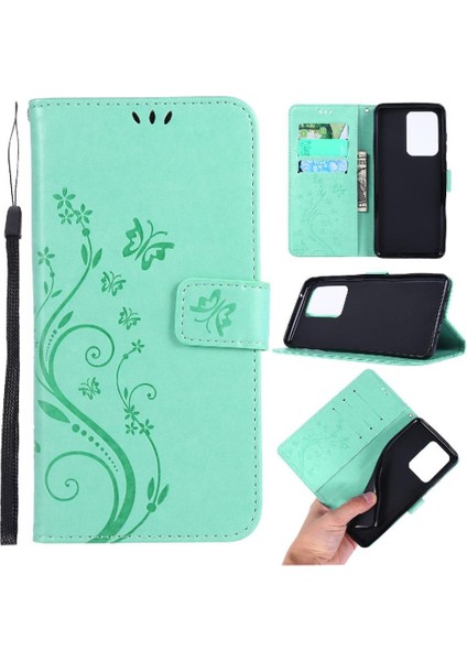 Samsung Galaxy S20 Ultra Kart Tutucu Için Pu Deri Kickstand Durumda (Yurt Dışından)