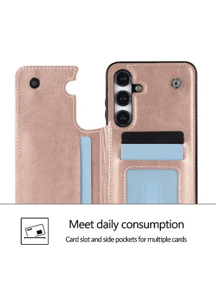 Kart Tutucu Kickstand ile Samsung Galaxy S23 Kart Yuvaları Için Cüzdan Kılıf (Yurt Dışından) fırsatları