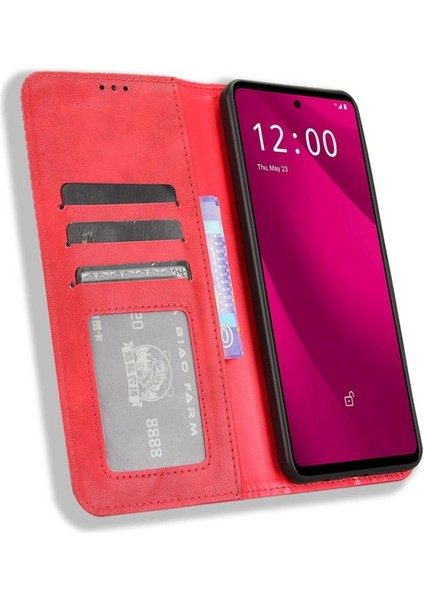 T-Cep T Telefon 2 Pro 5g Cüzdan Manyetik Kapatma Pu Deri Için Kılıf (Yurt Dışından) indirimleri