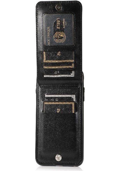 Kredi Toka ile IPhone 6/6s Premium Deri Kart Sahibinin ile Uyumlu (Yurt Dışından)