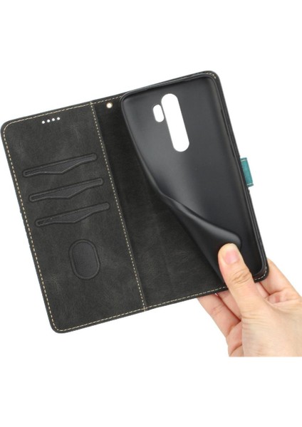 Cüzdan Kılıf Için Xiaomi Redmi Not 8 Pro Kart Yuvası Bilek Kayışı Kickstand (Yurt Dışından) indirimleri