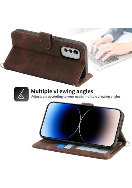 Nokia G60 Kabartmalı Çoklu Kredi Kartı Yuvaları Için Flip Case Darbeye (Yurt Dışından) indirimleri