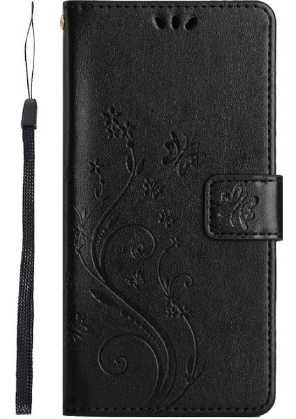 Samsung Galaxy A15 Için Filp Durumda 5g Pu Deri Kart Tutucu Kickstand Bilek (Yurt Dışından)
