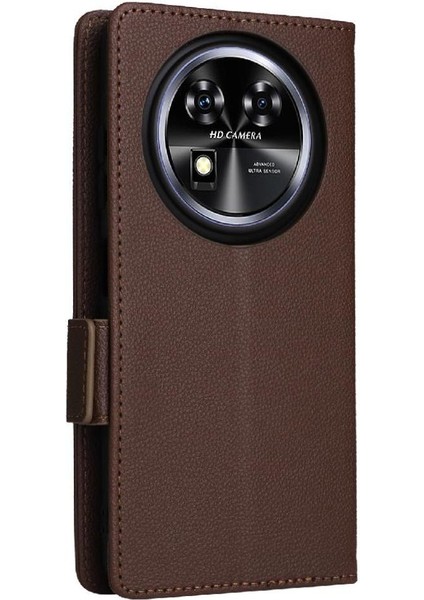 Oukitel C37 Kart Yuvaları Için Flip Case Tutucu Yan Toka Pu Deri Cüzdan (Yurt Dışından) fırsatları