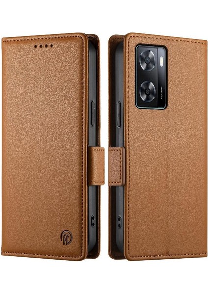 Oppo A57 4g Günlük Kullanım Için Flip Case Kart Yuvaları Iş Cüzdan Flip (Yurt Dışından)