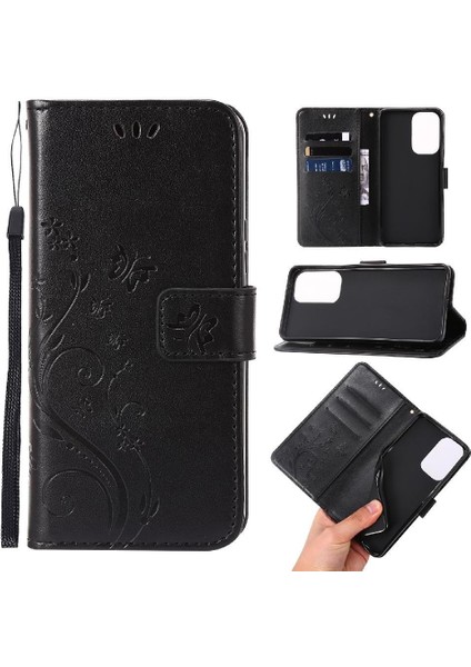 Motorola Moto G 2024 Için Pu Deri Kickstand Durumda Bilek Kayışı Kartı (Yurt Dışından)