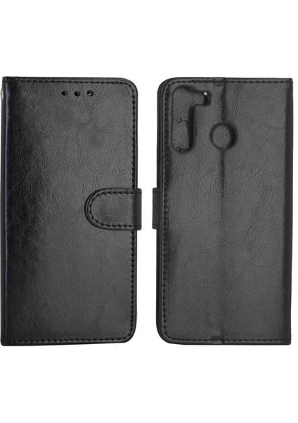 Samsung Galaxy A21 Manyetik Kapatma Darbeye Kickstand Pu Için Flip Case (Yurt Dışından)