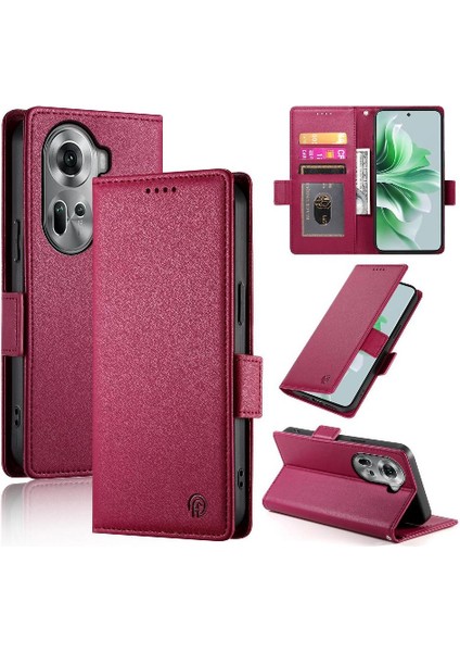 Oppo Oppo 11 Flip Günlük Kullanım Için Flip Case Kart Yuvaları Cüzdan Iş (Yurt Dışından)